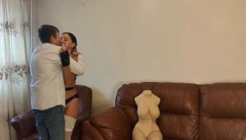 suegro y nuera cogen