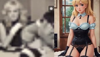 ella consigue un golpe en el sillon en la casa de el le estaba ayudando el no queria era un viejo y ella joven