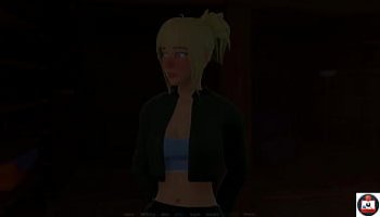 big tits running